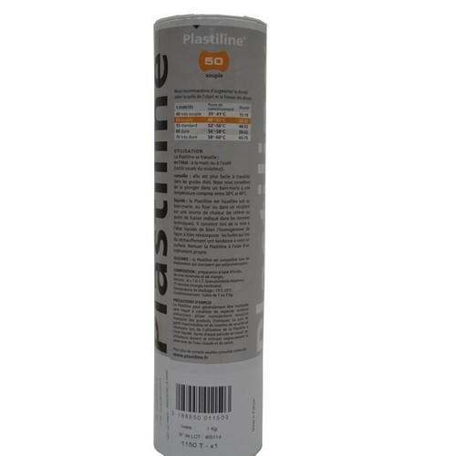 Plastiline ivoire très souple
