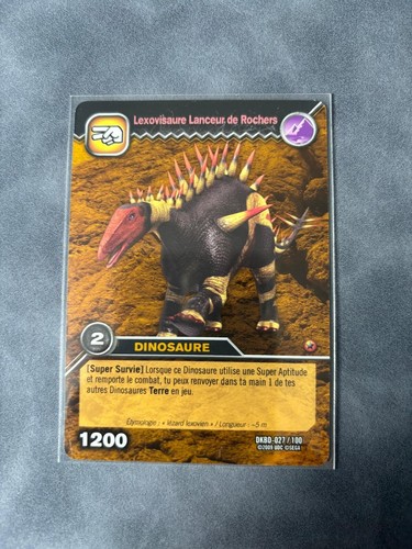 Carte dinosaur king dkbd - carte, 027