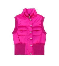 CHANEL Gilet rose 41548
