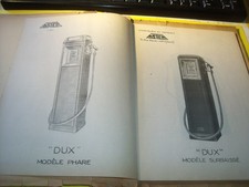 NOTICE TECHNIQUE D EPOQUE 46 PAGES POMPE ESSENCE ASTER DUX P3 - V3 -- satam gex