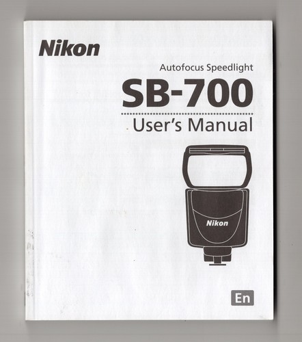 Nikon 700 speedlight camera - nikon,