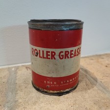 Ancien Pot De Graisse ESSO,Ancien Garage,Pas Bidon Triangulaire,Station