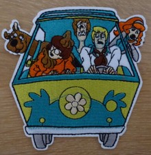 SCOOBY-DOO The Mystery Machine N° 1 Ecusson Patch Thermocollant Fer à Repasser