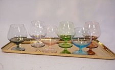 Vintage Mi-Décennie 6 Verres