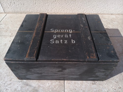 Caisse allemande sprenggerät - caisse,