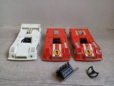 Playmobil Lot Vrac 2 Formule 1 rouge 3147 + 1 3520 Blanche a completer P/Piece