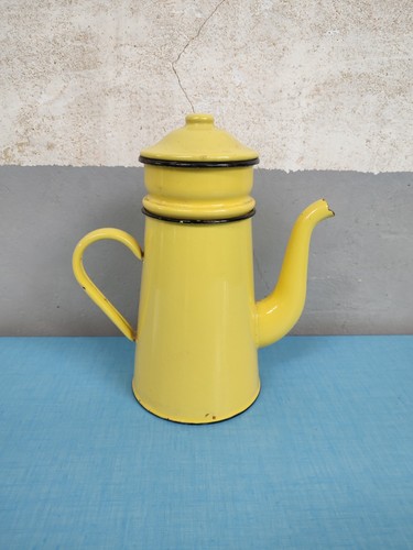Cafetière tôle émaillée - tôle,
