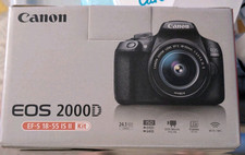 Canon EOS 2000D 24,1 Mpix Appareil Photo Reflex Numérique Kit avec EF-S 18-55mm 