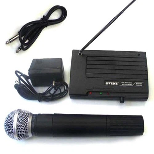 Microphone sans fil avec - fil,