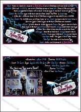 Bally The Addams Family 1992 Cartes Instructions Flipper Custom Pinball FRENCH 2