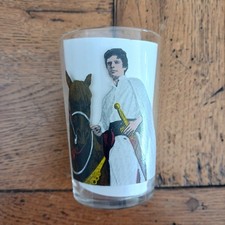 VERRE A MOUTARDE VINTAGE THIBAULT OU LES CROISADES ORTF 1968