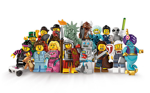 Lego minifigures serie - serie,