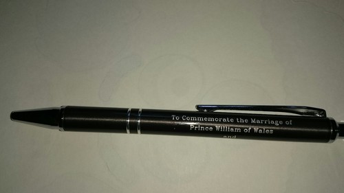 Prince william wedding pens - wedding,