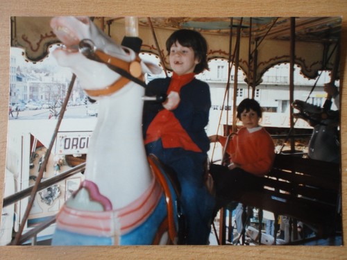 Photo vintage enfants - vintage, sur