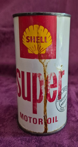 Shell super motor oil - ,