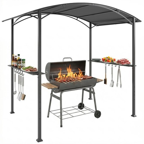 Abri barbecue extérieur toit - abri,