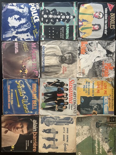 Lot vinyles police - lot, 12
