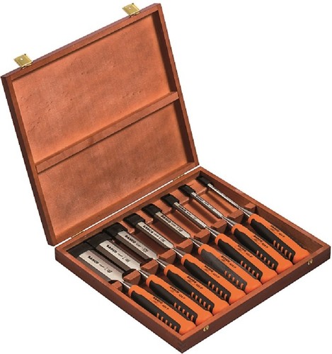 Coffret ciseaux à bois - coffret,