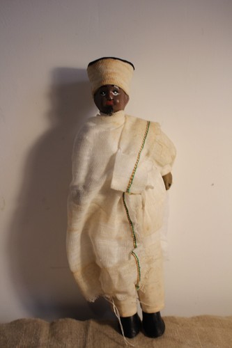 Ancienne poupée homme noir - poupée,