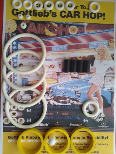 Flipper car hop gottlieb - flipper-,