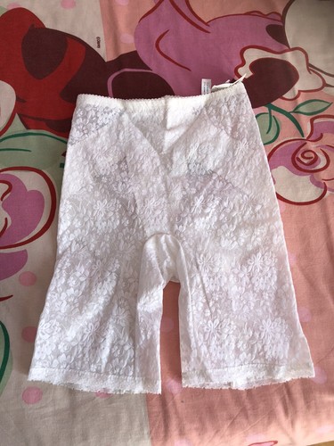 Panty long sculptant blanc