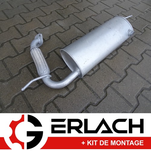 Silencieux arriere pour smart - silencieux,