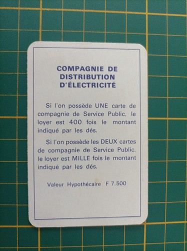 Carte compagnie - carte, de