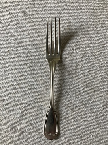 Fourchette métal argenté