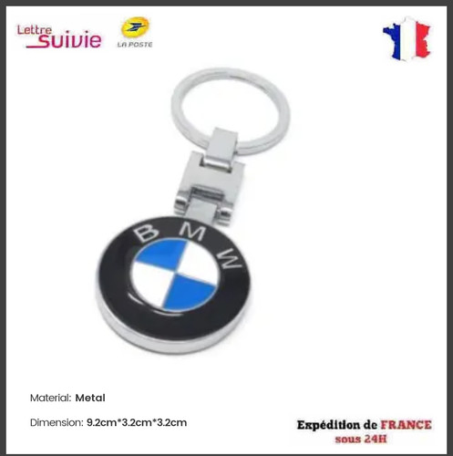 Porte clé bmw - porte, métal