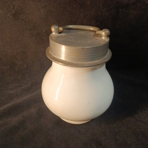 Ancien pot bouillon - à, xixe
