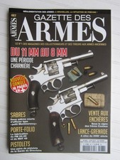GAZETTE des ARMES N° 487 /le passage du 11 mm au 8 mm du pistolet réglementaire