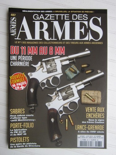 Gazette des armes 487 - gazette,