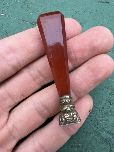 Sceau tampon monogrammé - &,