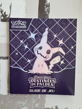 Guide de jeu Pokemon Destinées de Paldéa EV4.5 - Coffret Dresseur d'Elite - Fr