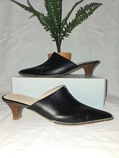 sandales à talons de couleur noir 