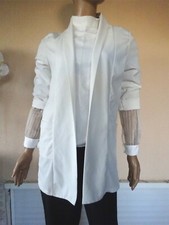  VESTE BLANCHE  MANCHE 3/4 TM
