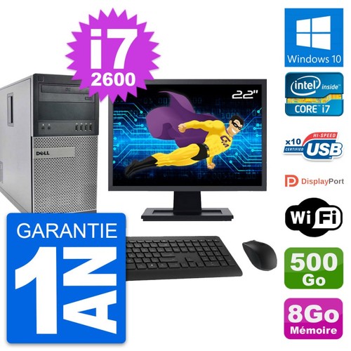 Tour dell 990 ecran - dell, 22"