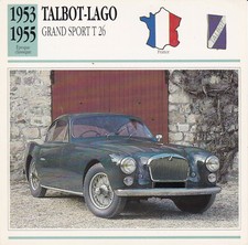 TALBOT-LAGO GRAND SPORT T 26 -