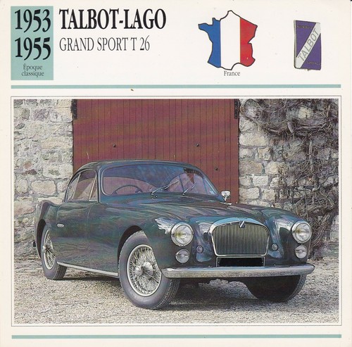 Talbot lago grand sport - talbot-lago,
