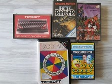 Lot Jeux  cassette pour ORIC 1