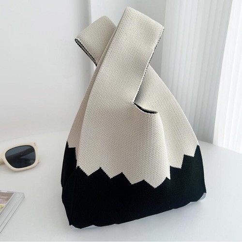 Sac fourre tout tricot pour - en,