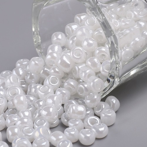 Lot 500 perles rocaille - de,