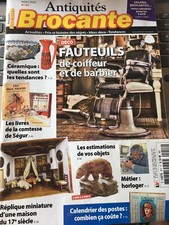ANTIQUITES BROCANTE N°257 03/20 FAUTEUILS COIFFEUR, CERAMIQUES, COMTESSE SEGUR