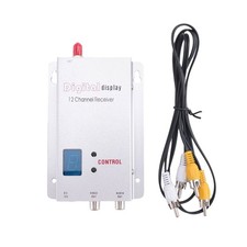 Récepteur VRX 12CH Affichage Numérique pour Modèle RC de Drone FPV Longue P5181