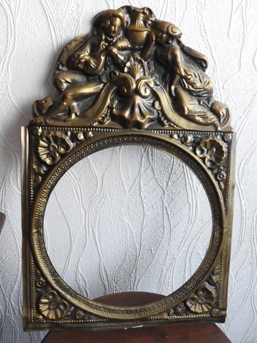 Fronton horloge comtoise - fronton,