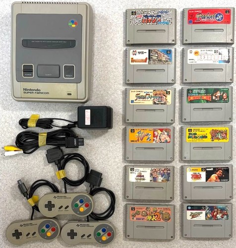 Super famicom console bundle - famicom,