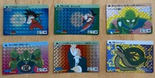 ?? Carte Dragon Ball Carddass Hondan Prism Set Part 1 Full 6/6 NEW 