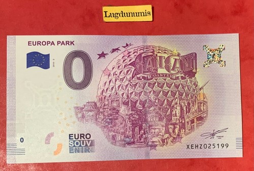 Billet euro europa park - 0,