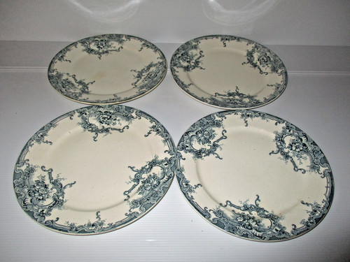 Assiettes plates terre de - en,