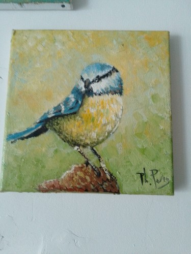 Tableau peinture huile - peinture,